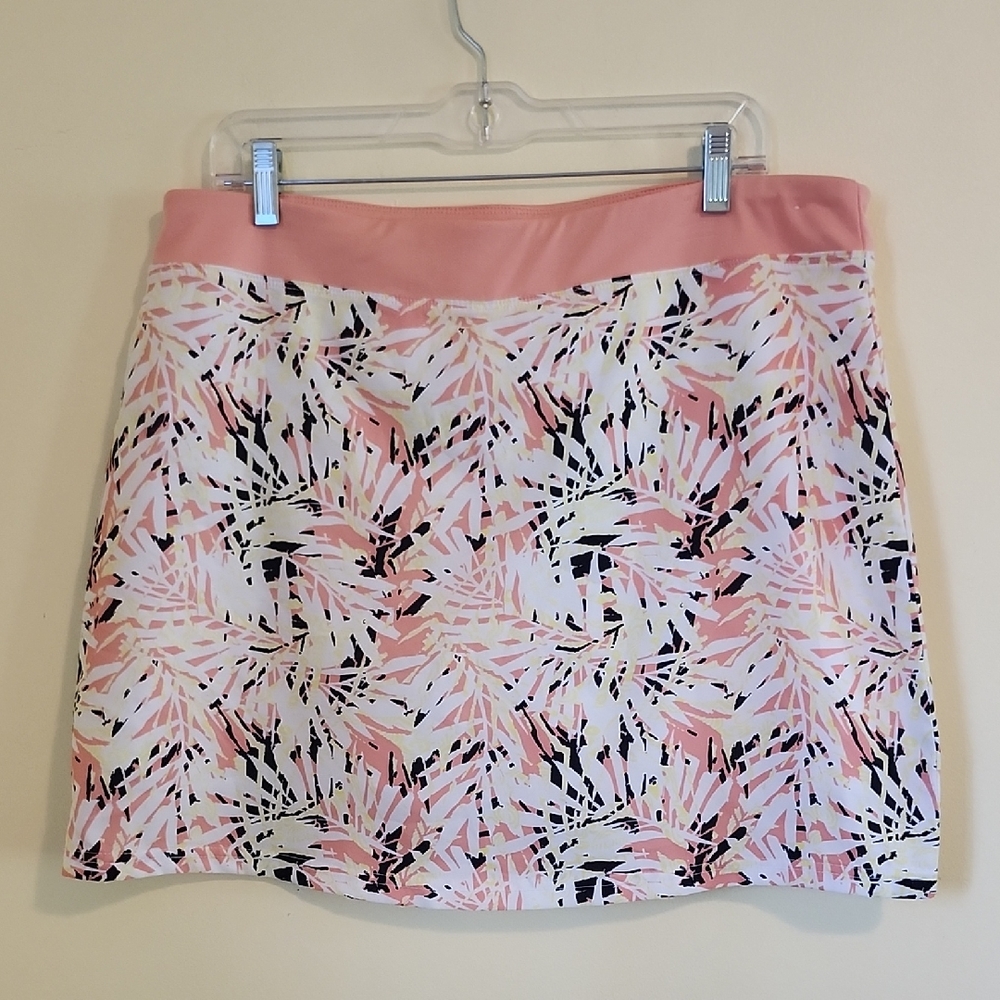 Pebble Beach Tropical Athletic Skort Sz XL